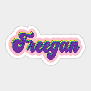 Freegan Sticker